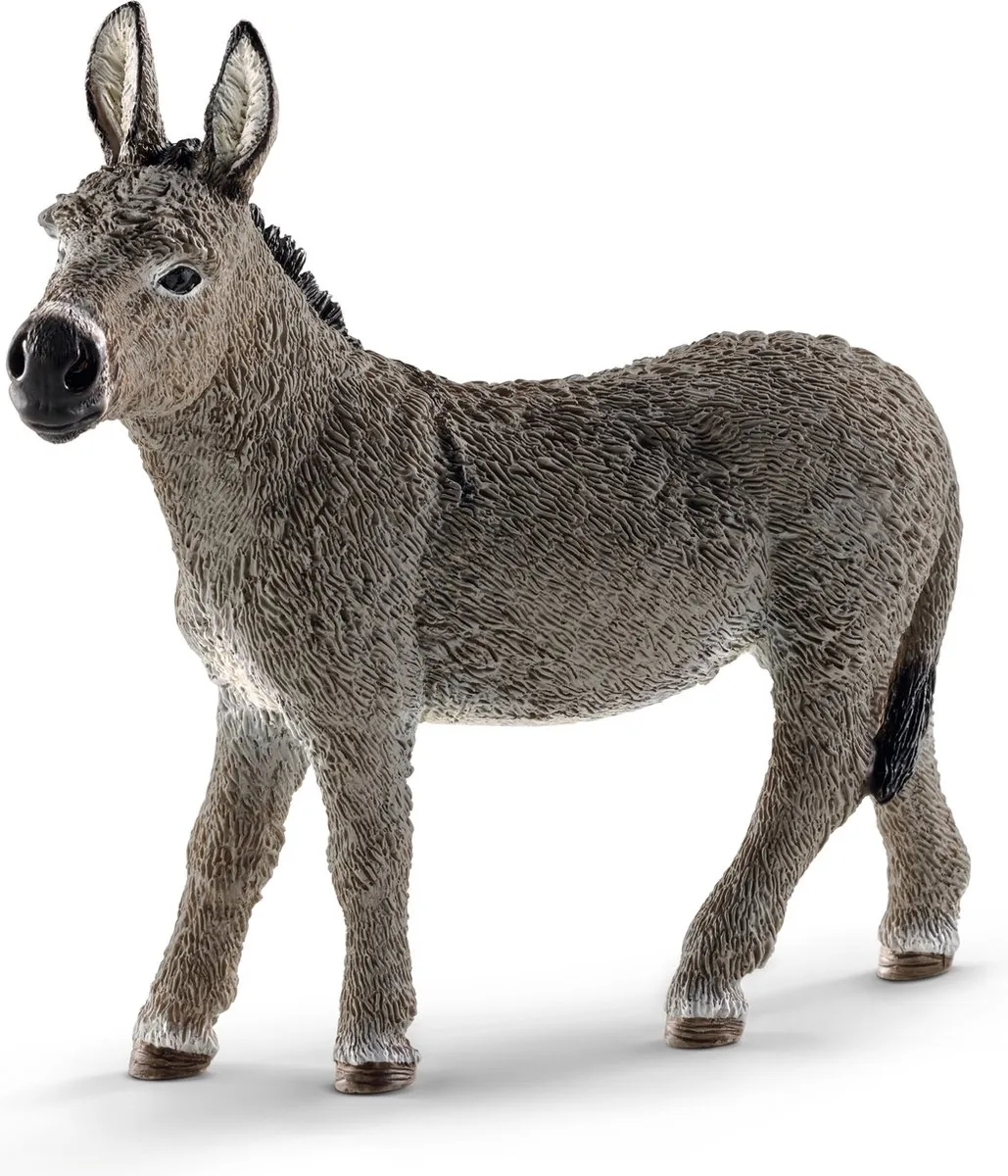 Schleich Farm World Ezel Speelfiguur 13772 - Grijs