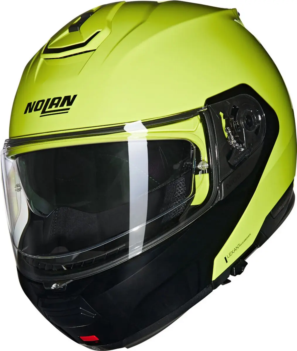 Nolan N100-6 Mivedi 329 Impuls Groen Zwart Glossy Systeemhelm