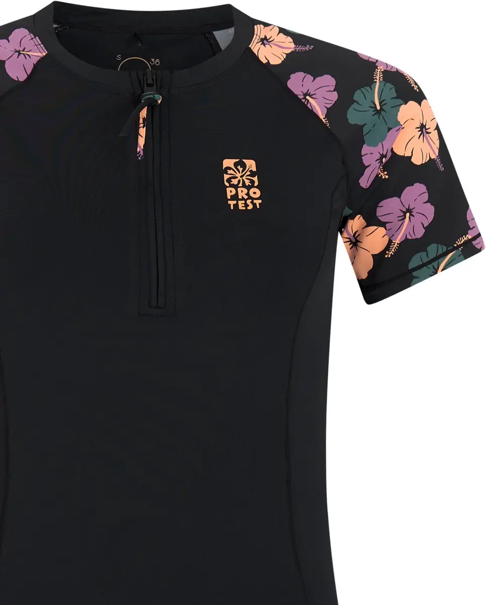 Protest PRTNautic UV Shirt Dames - Korte mouwen - Zwart - Maat S - afbeelding 2 van 6