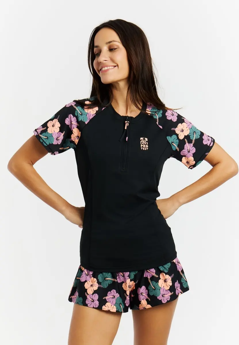 Protest PRTNautic UV Shirt Dames - Korte mouwen - Zwart - Maat S - afbeelding 5 van 6