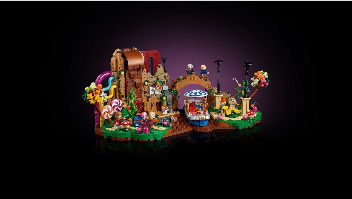 LEGO Ideas Willy Wonka Chocoladefabriek 21360 - 2025 Stukken