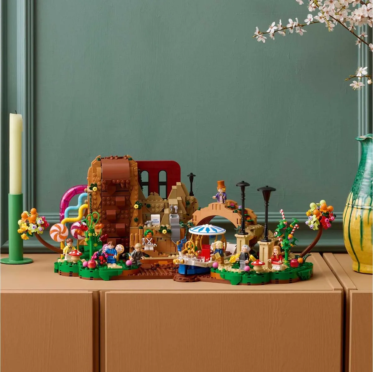 LEGO Ideas Willy Wonka Chocoladefabriek 21360 - 2025 Stukken