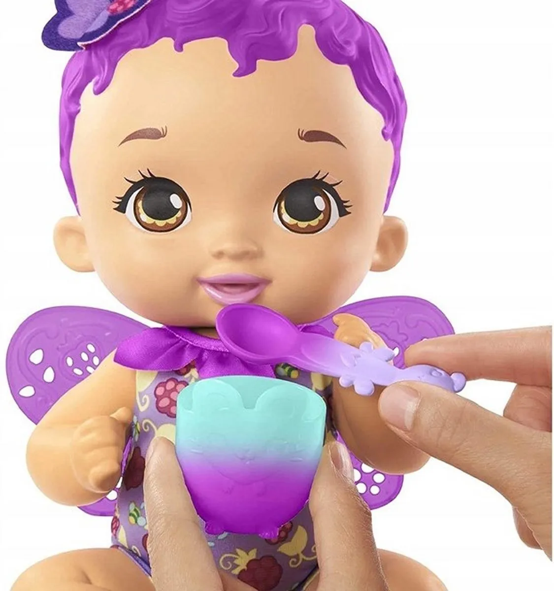 Mattel My Garden Baby Pop Berry Hungry 19x34cm - Roze/Paars