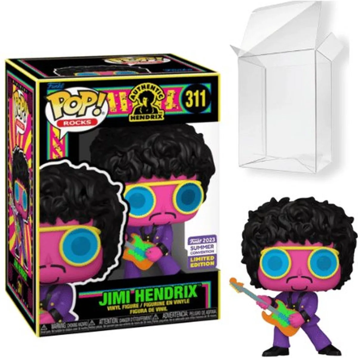 Funko Pop! Rocks Authentic Hendrix #311