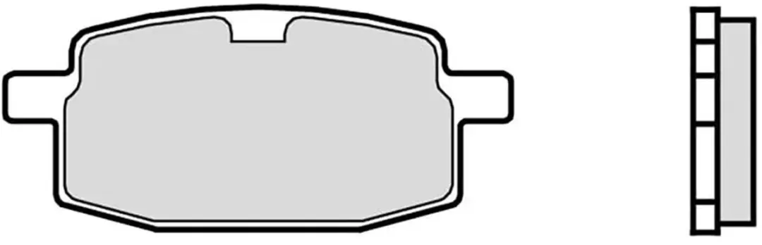 Brembo 07041 Organische Remblokken Transparant