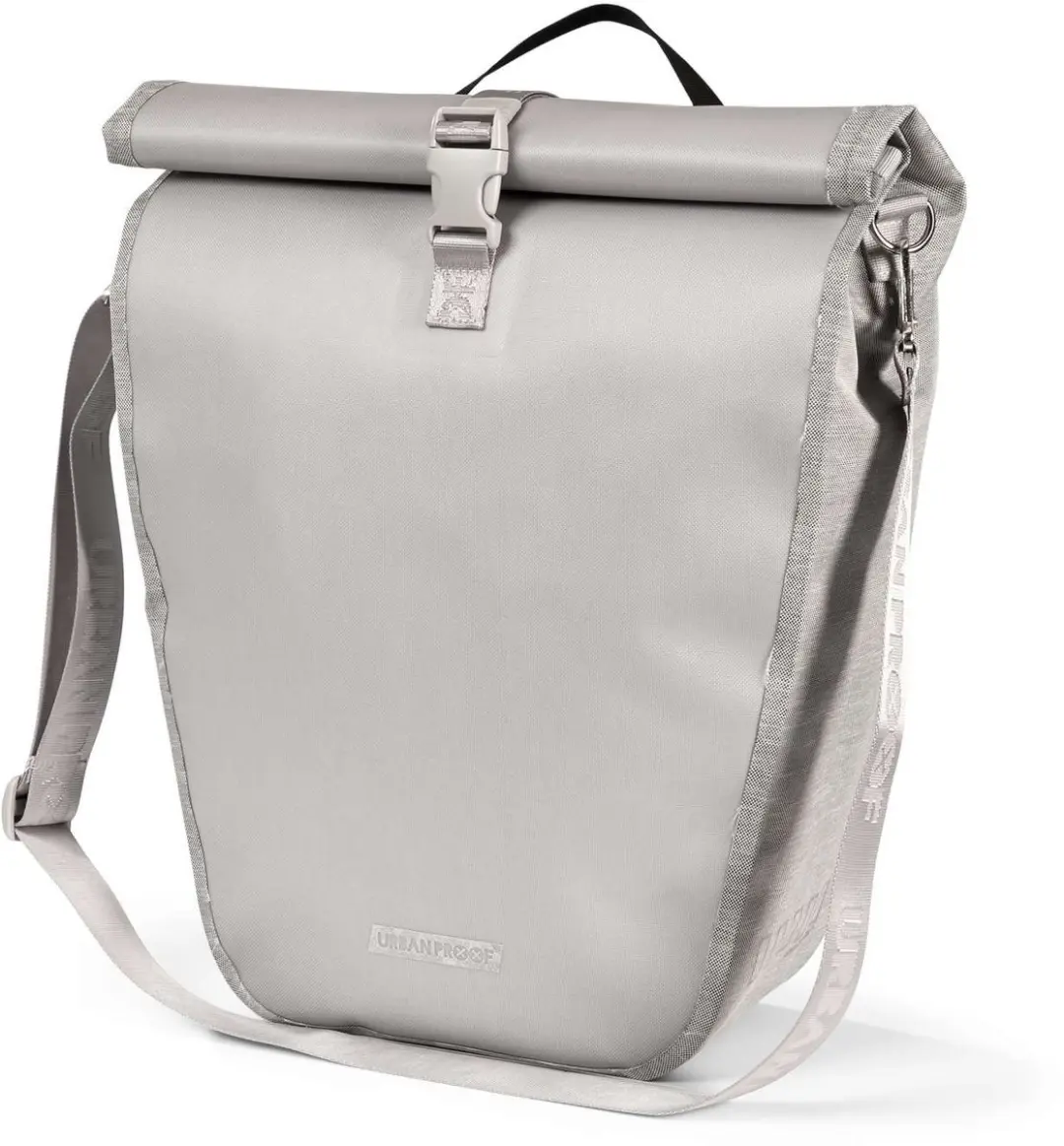 Urban Proof fietstas enkel District recycled grijs 20L