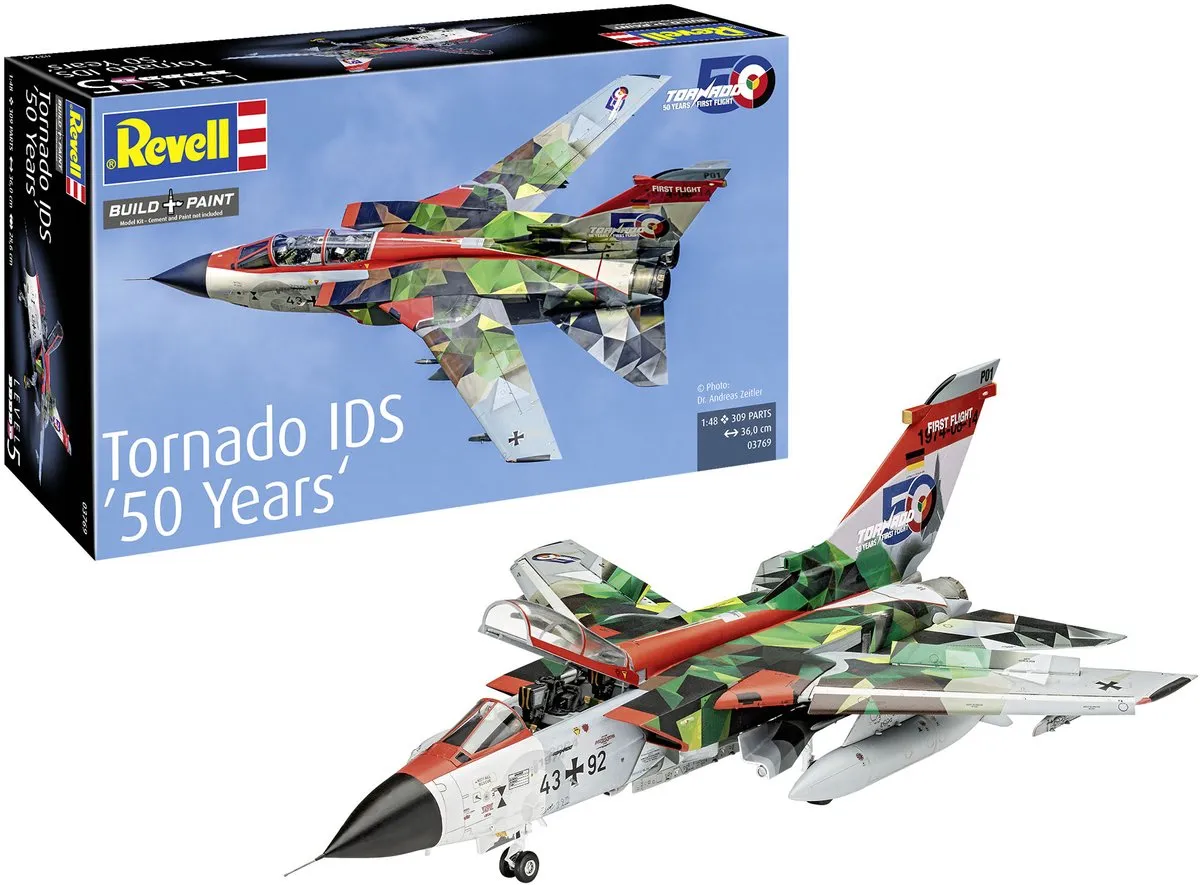 Revell 03769 Panavia Tornado Modelbouwpakket 1:48 - Straaljager - 309 Onderdelen