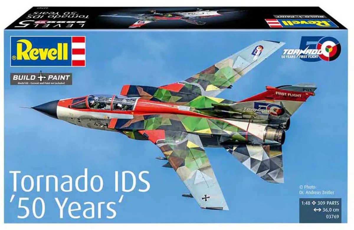 Revell 03769 Panavia Tornado Modelbouwpakket 1:48 - Straaljager - 309 Onderdelen