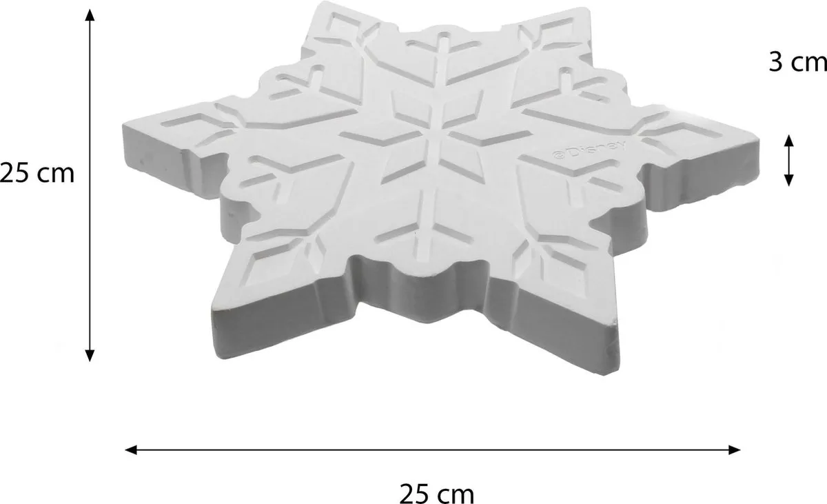 Disney Frozen Maak Je Eigen Sneeuwvlok Knutselset - 5 Stuks