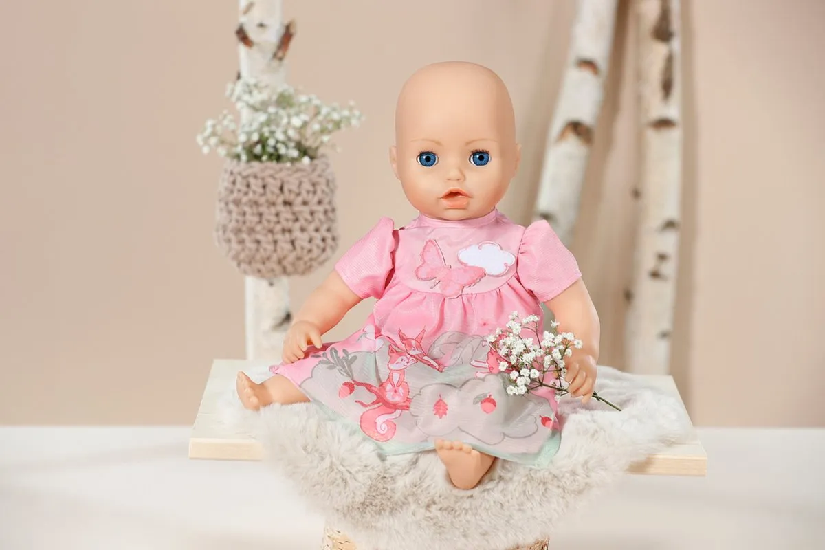 Baby Annabell Jurkje Eekhoorns 709603 - 43cm - Roze