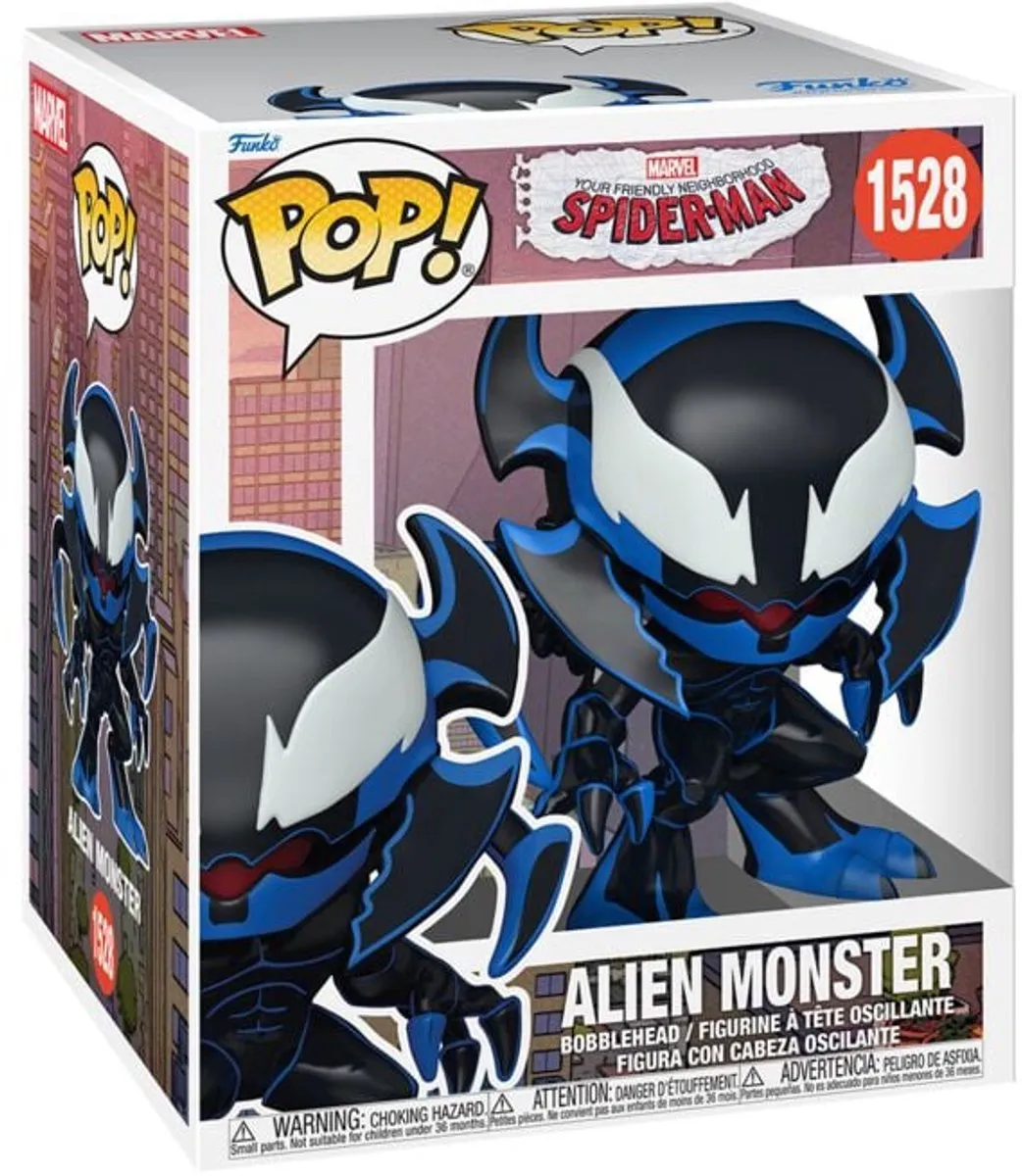 Funko Spider-Man Alien Monster Pop! Vinylfiguur 0889698758734