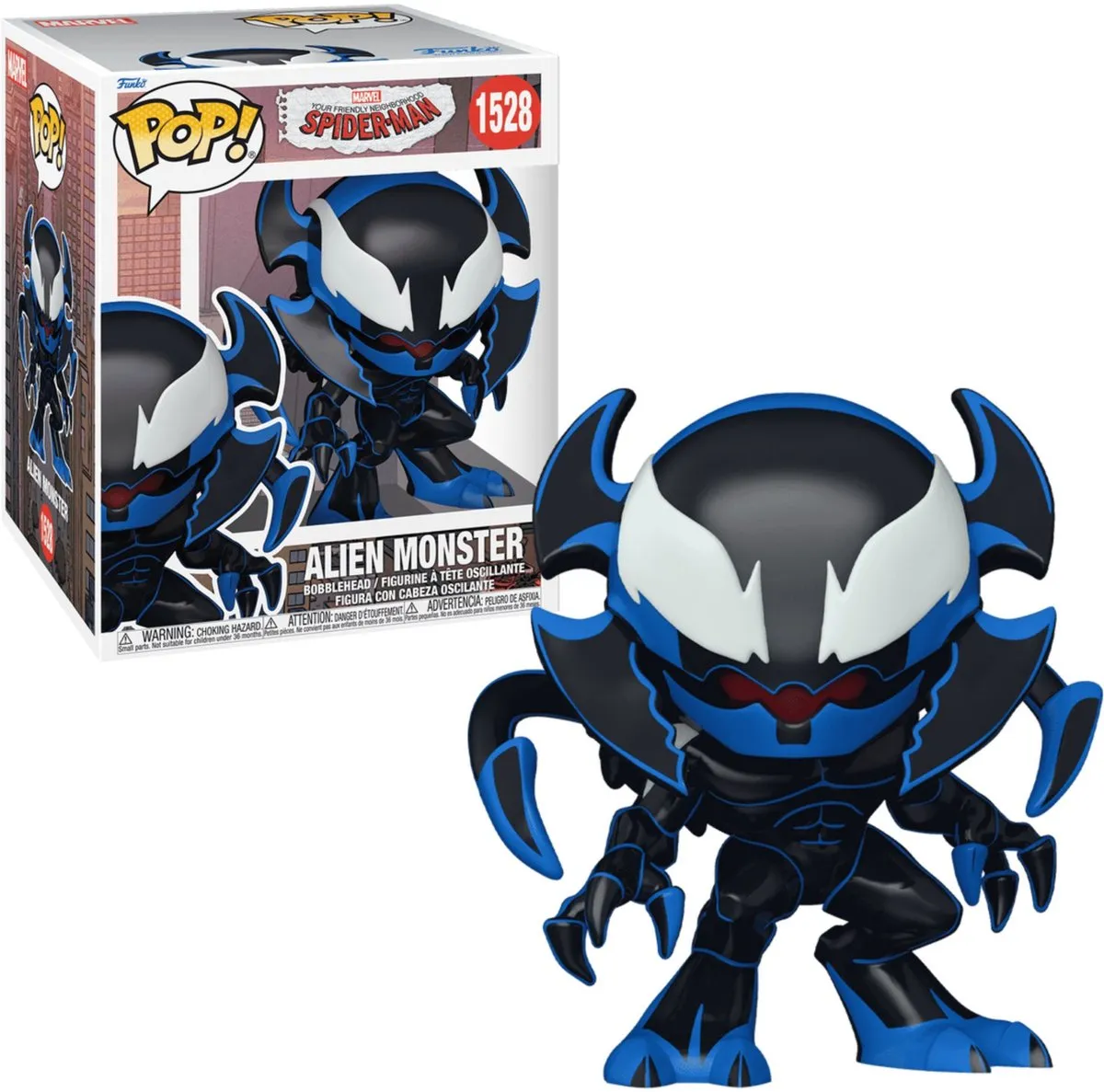 Funko Spider-Man Alien Monster Pop! Vinylfiguur 0889698758734