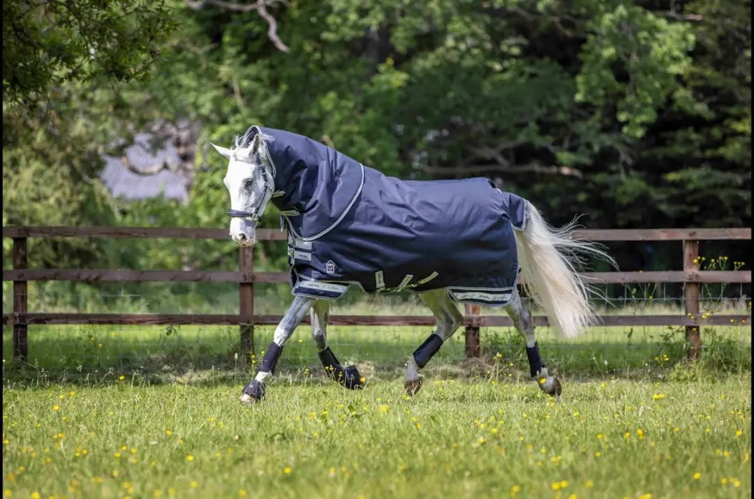Lemieux Turnout Arika Deken 300g - Donkerblauw 140/191cm