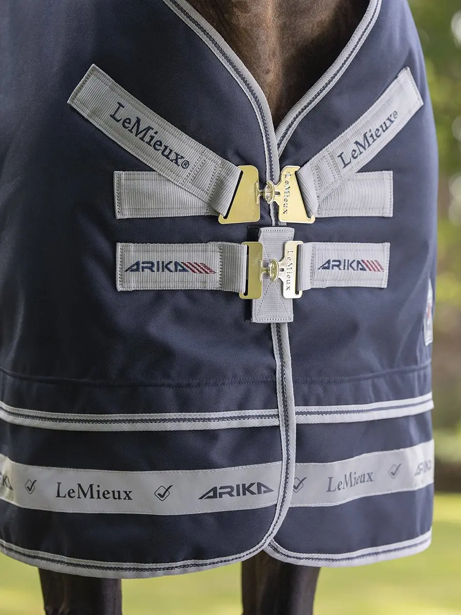Lemieux Turnout Arika Deken 300g - Donkerblauw 140/191cm