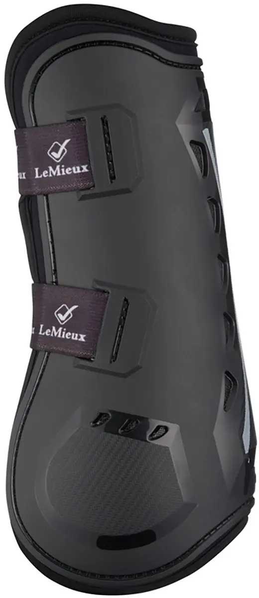 Lemieux Peesbeschermers Impact Response Tendon Boots - Zwart Large
