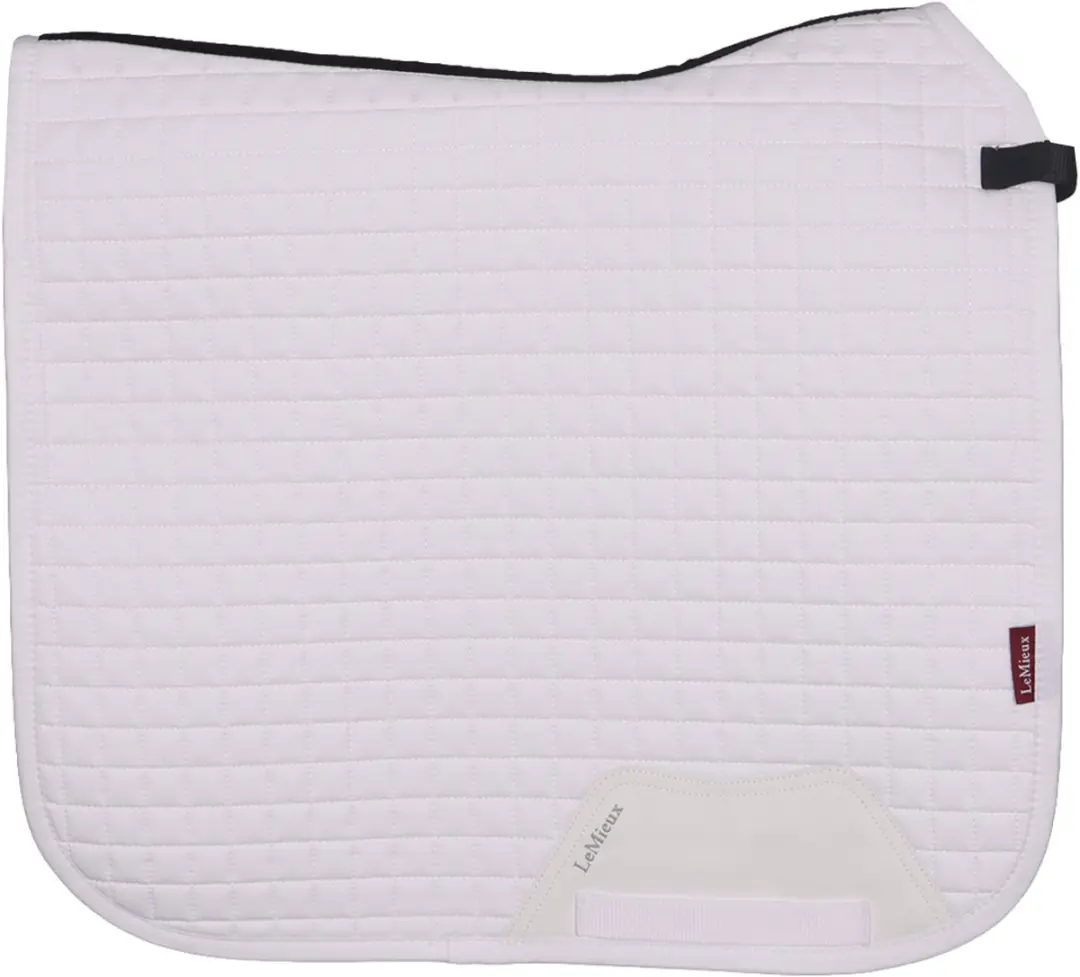 Lemieux Zadeldek Lemieux Cotton Dressage Square Wit