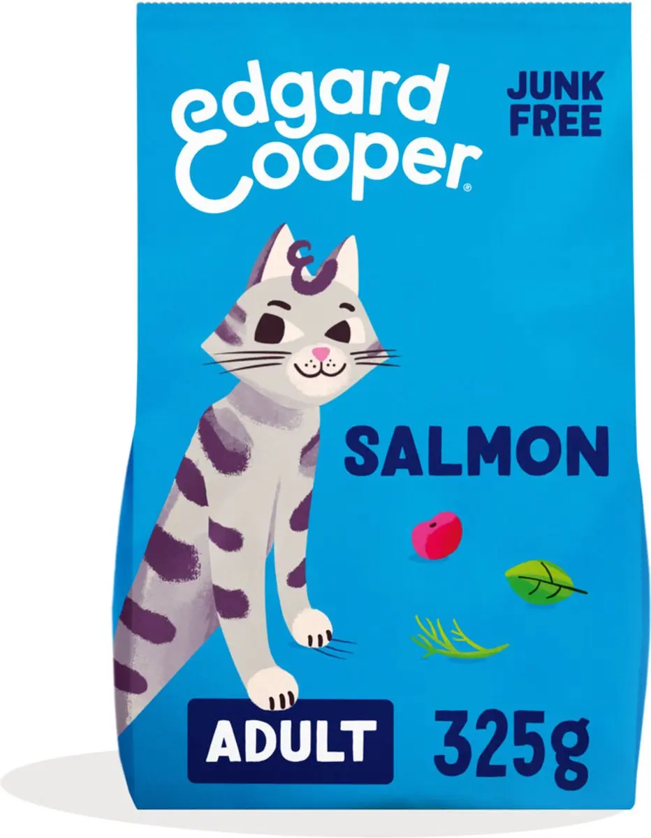 Edgard & Cooper Kattenvoer Adult Zalm 325g - 6 Stuks - afbeelding 6 van 6