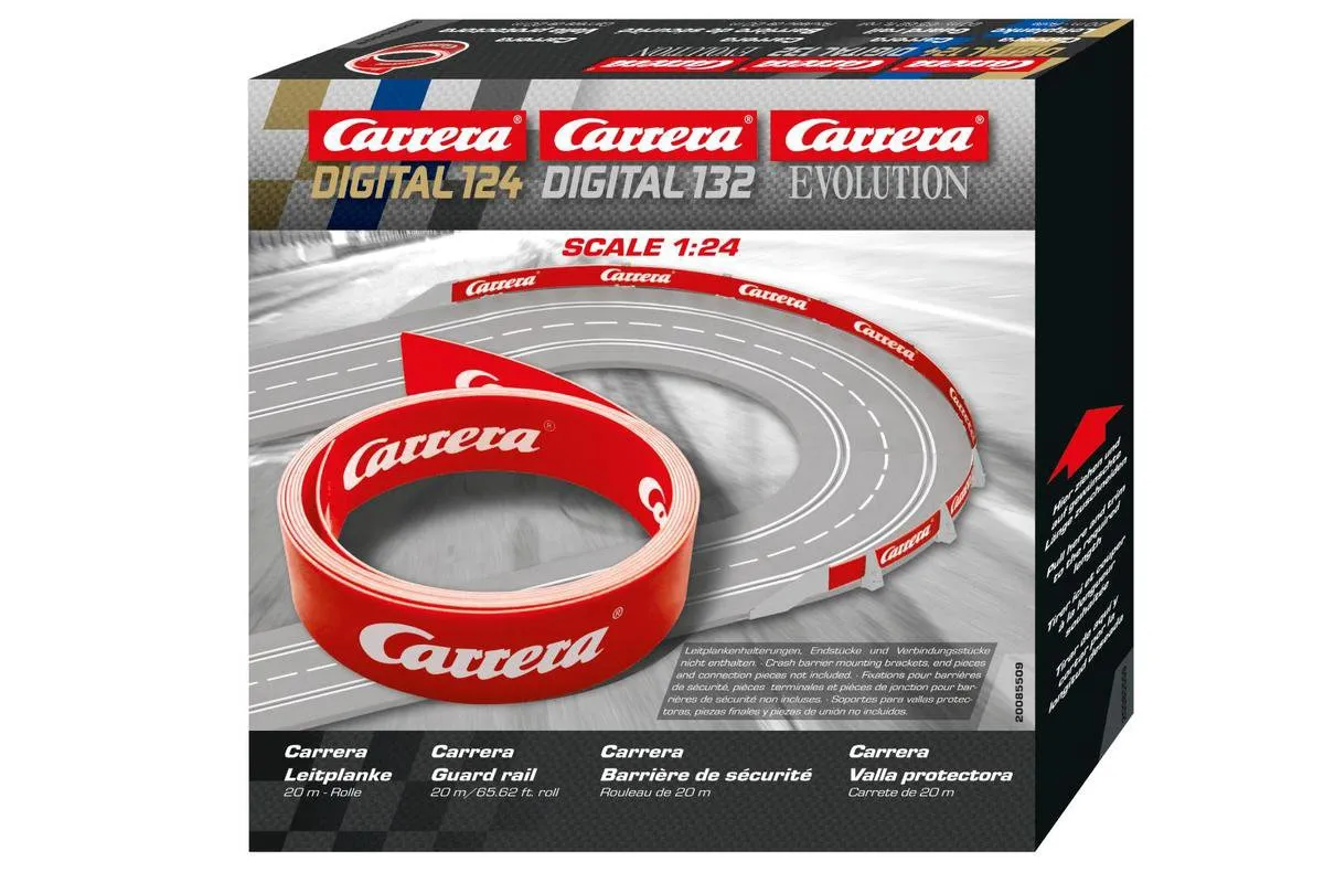 Carrera Digitaal Guardrail 20m - Rood