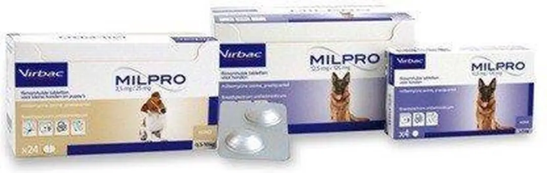 Milpro Hond >5kg 4 tabl