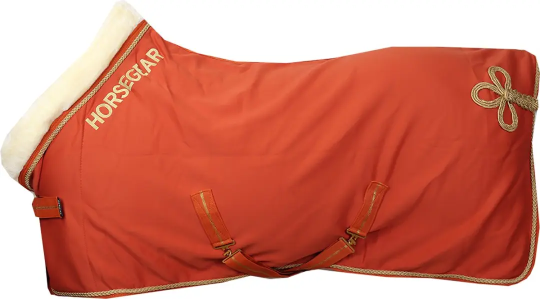 Horsegear Zweetdeken Horsegear Hglyx Mini Middenoranje