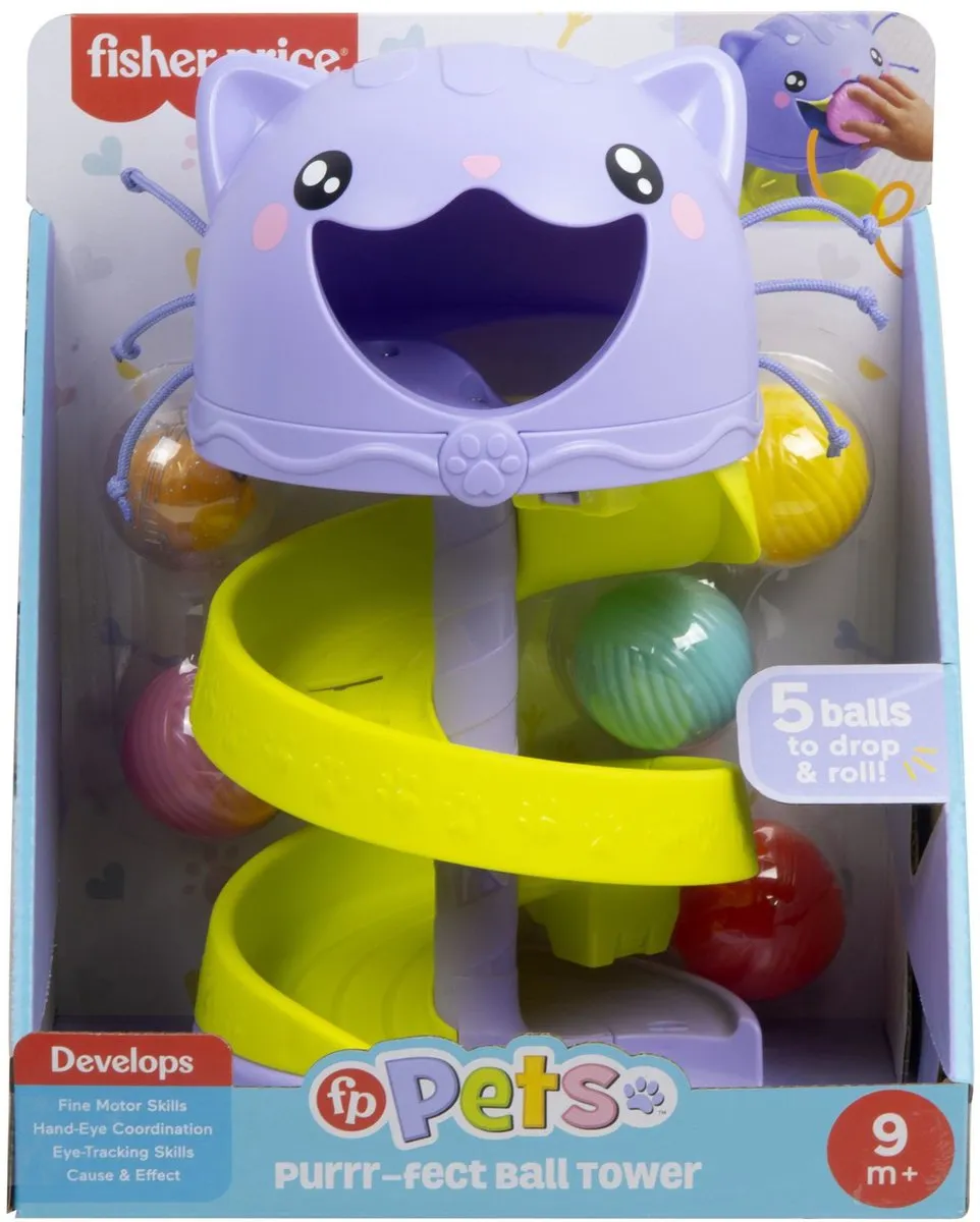 Fisher Price Huisdieren Purrr-fect Ballentoren HTW92