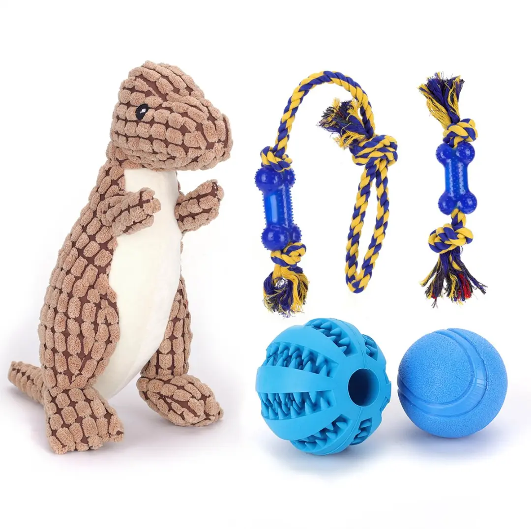 Nobleza Honden Speelgoedset - 5 Stuks