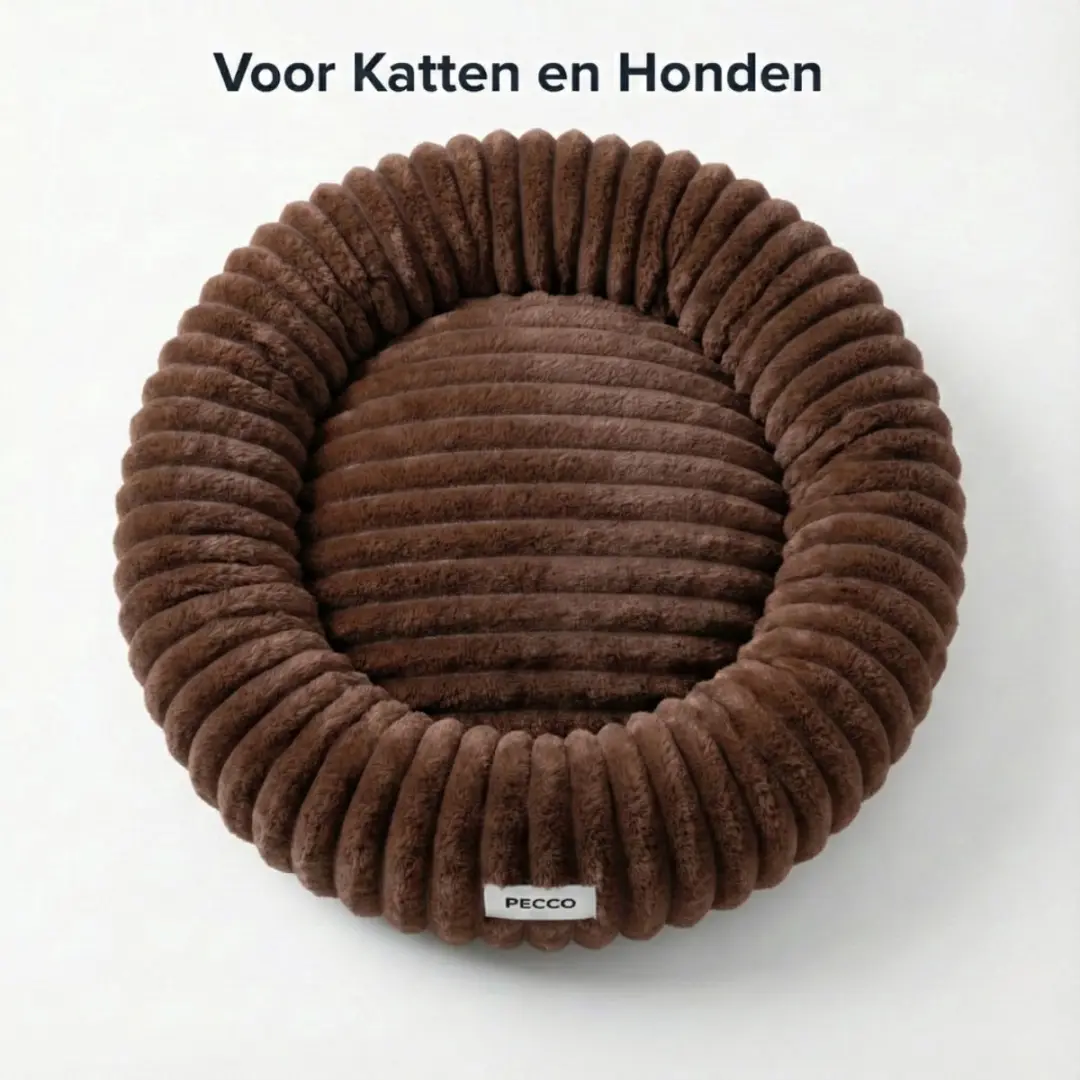 Pecco Orthopedische Hondenmand 100cm - Bruin