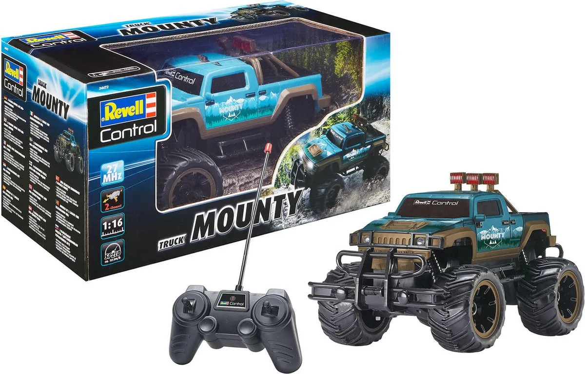 Revell Mounty RC Truck 24472 - 1:16 - Multi