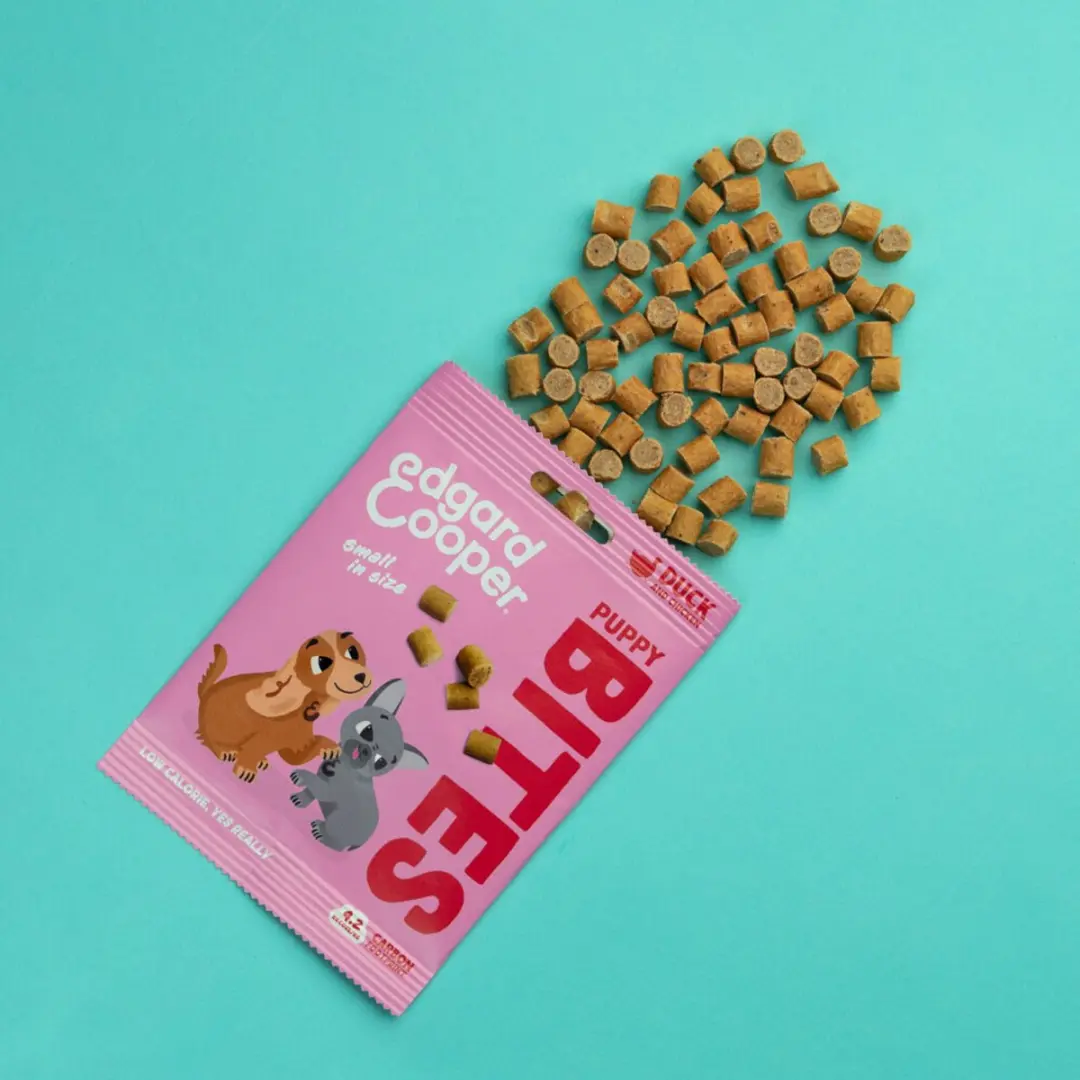 Edgard & Cooper Puppy Hondensnacks Eend 200g - 4x50g - afbeelding 6 van 6