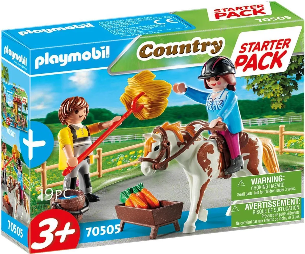 Playmobil Country Starterpack Manege Uitbreidingsset 70505