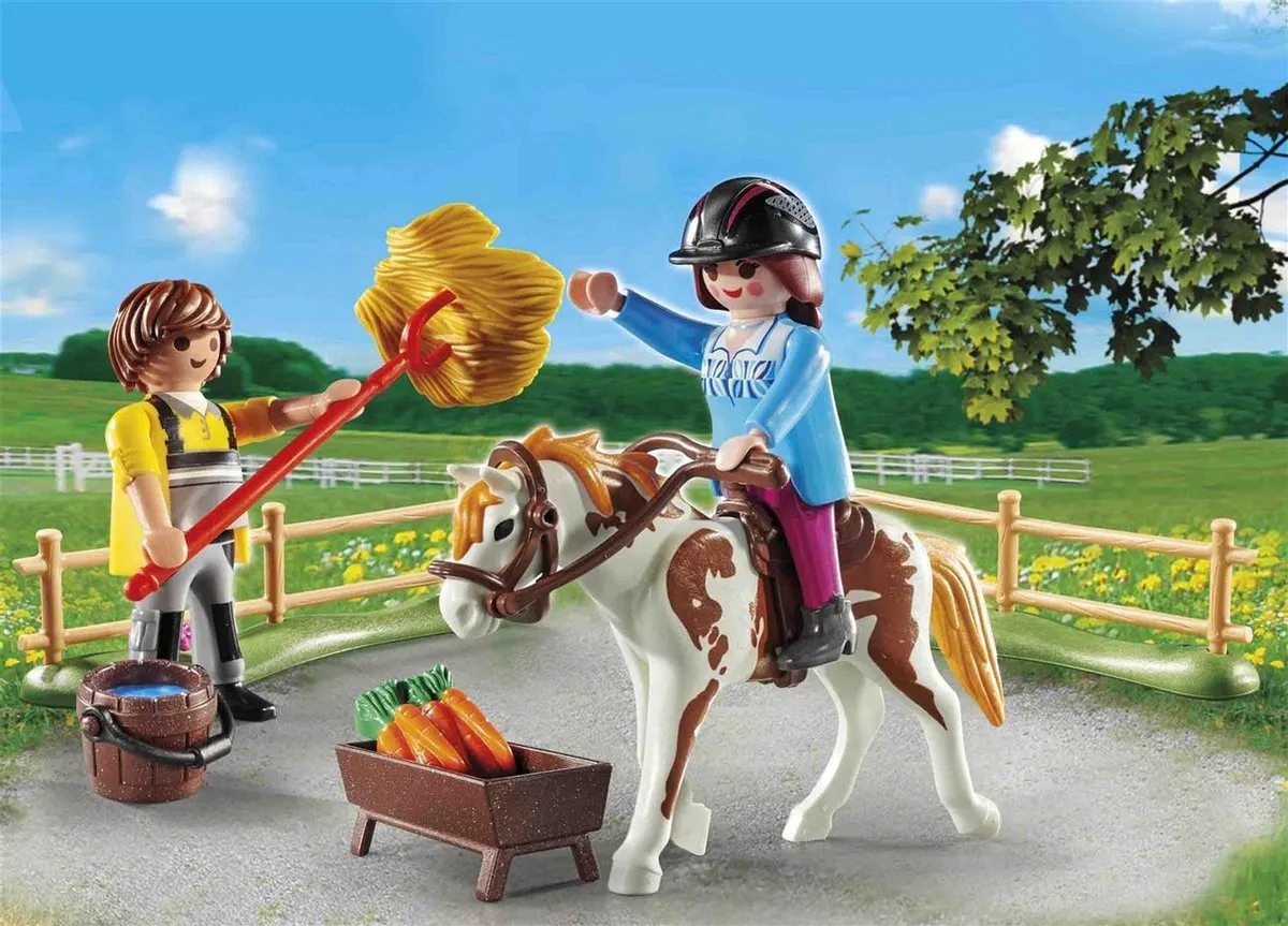 Playmobil Country Starterpack Manege Uitbreidingsset 70505 - Multicolor