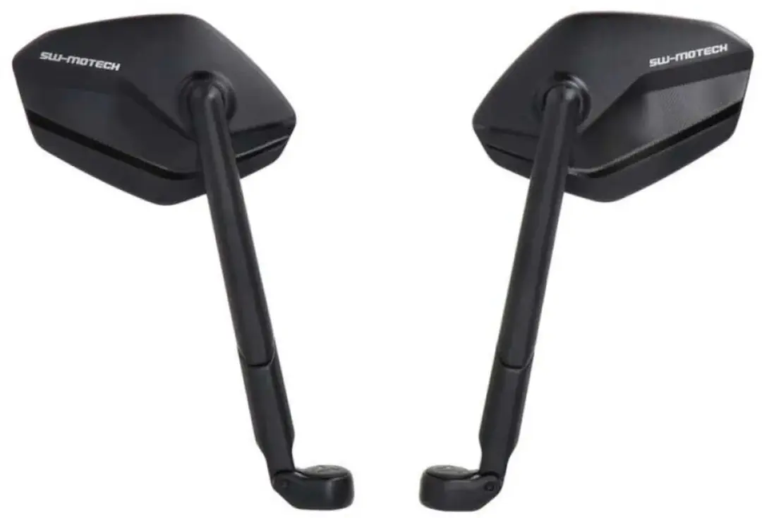 Sw-Motech Sport Large M10 X1.25 Achteruitkijkspiegels Zilver