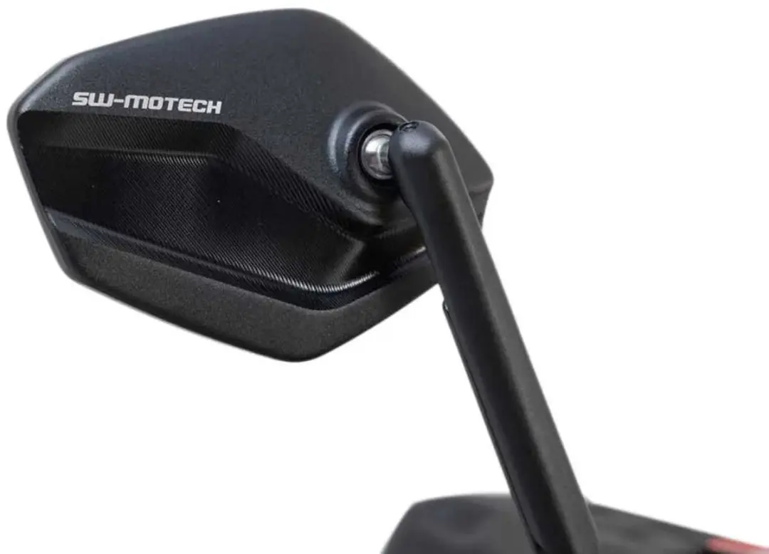 Sw-Motech Sport Large M10 X1.25 Achteruitkijkspiegels Zilver - afbeelding 2 van 4