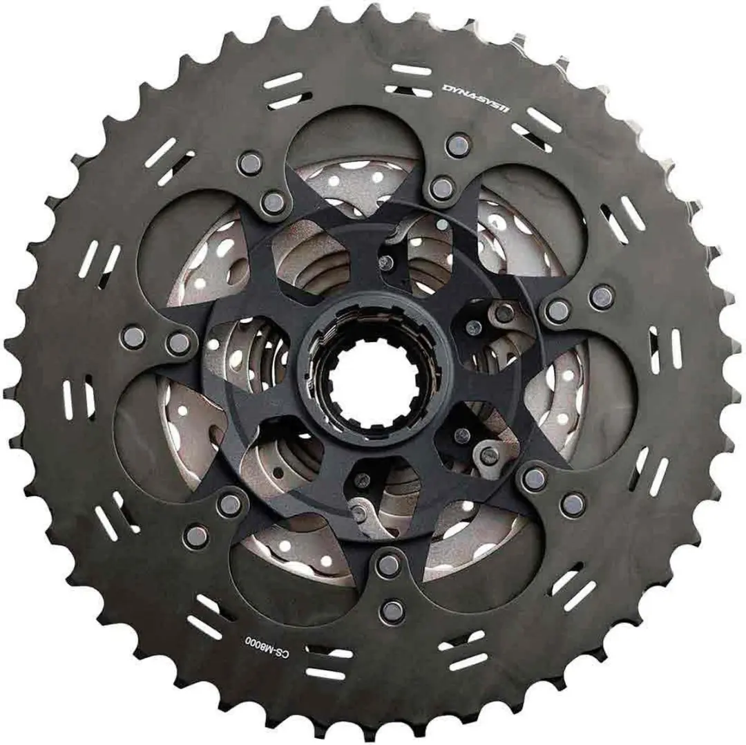 Shimano Deore XT CS-M8000 Cassette 11-Speed 11-46T - Zilver/Chroom - afbeelding 2 van 6