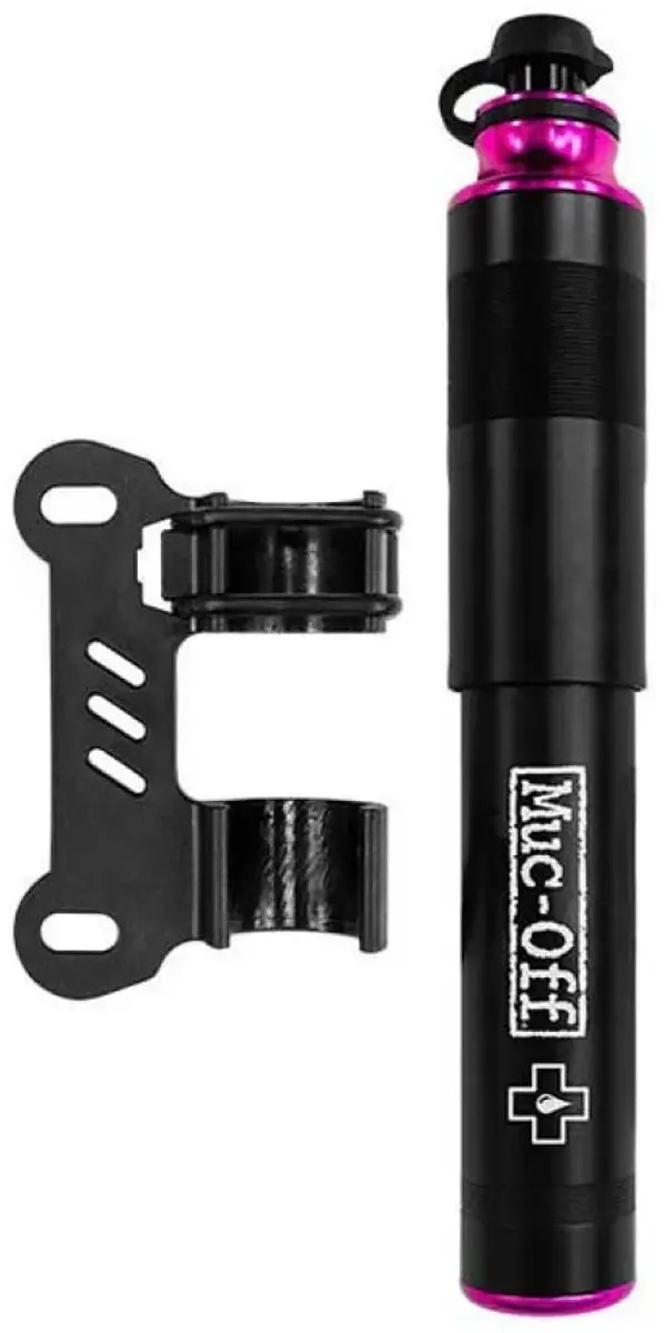 Muc-Off AirMach Minipomp - Fietspomp - Aluminium 78g - Zwart - afbeelding 2 van 6