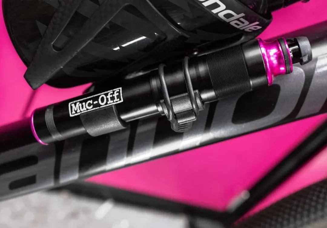 Muc-Off AirMach Minipomp - Fietspomp - Aluminium 78g - Zwart - afbeelding 3 van 6