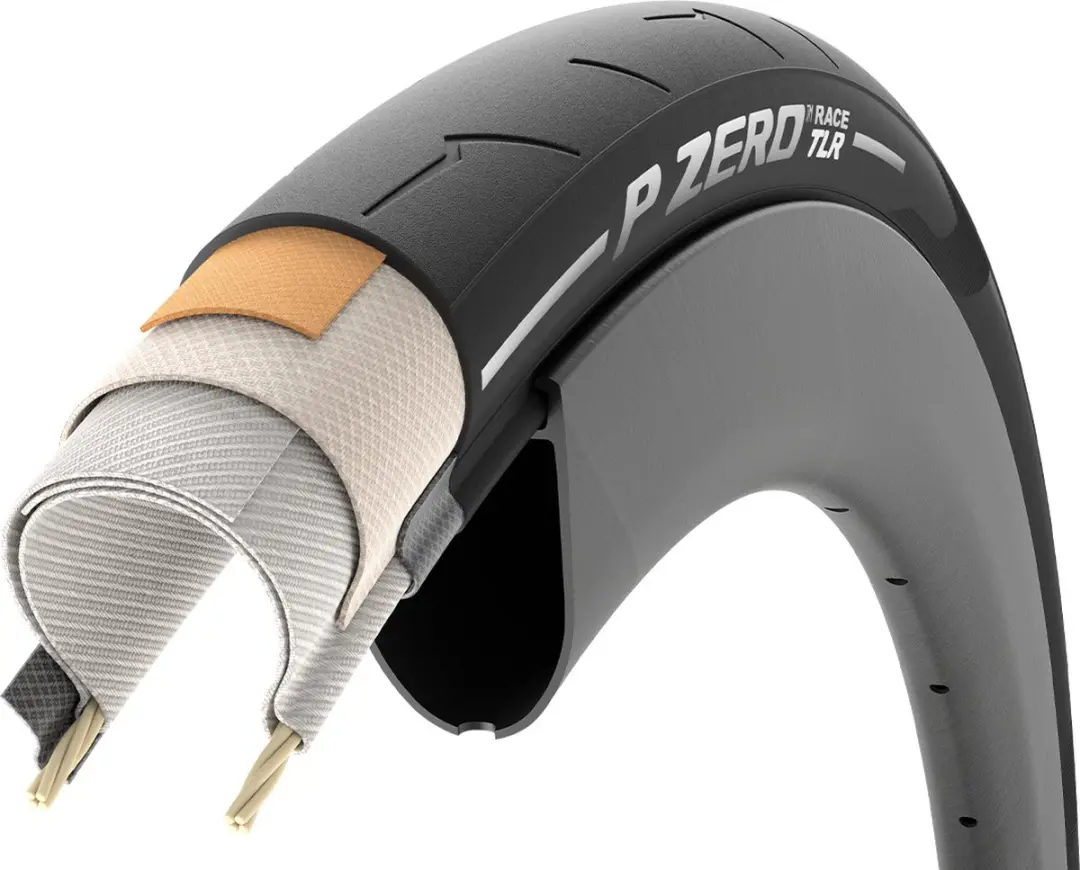 Pirelli P Zero Race TLR Raceband 28mm - Zwart - afbeelding 6 van 6