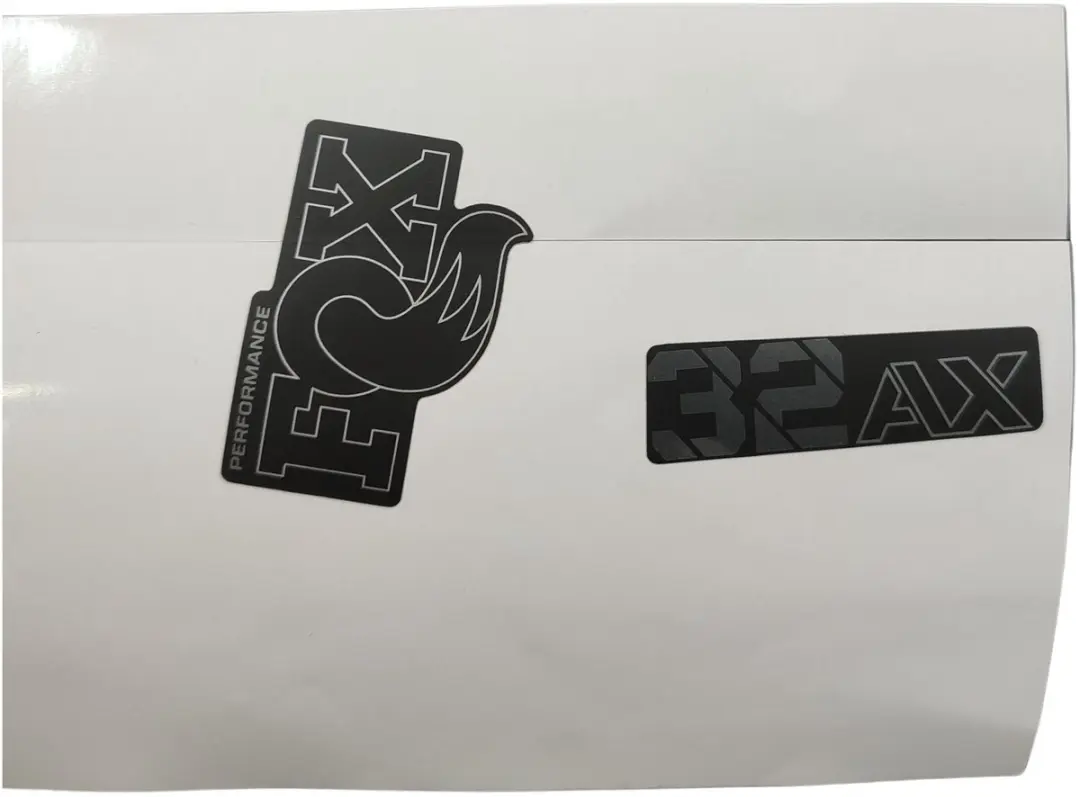Fox Factory Float AX P-S Stickers