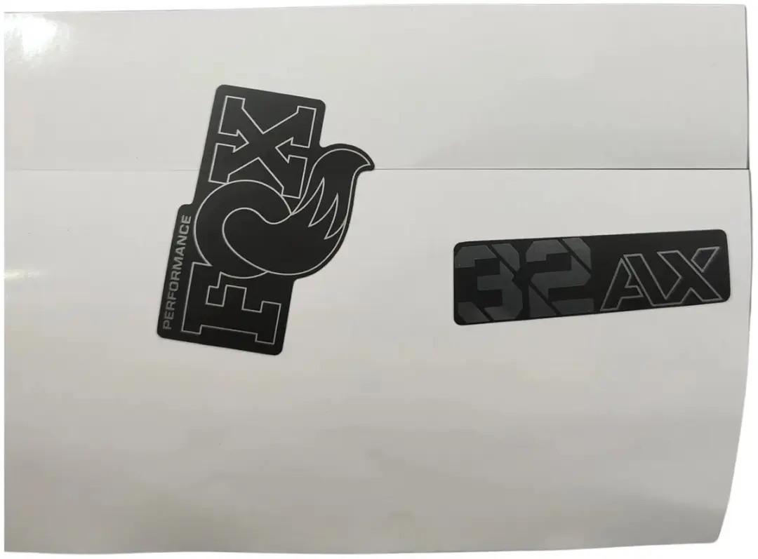 Fox Factory Float AX P-S Stickers - Oranje - afbeelding 4 van 4