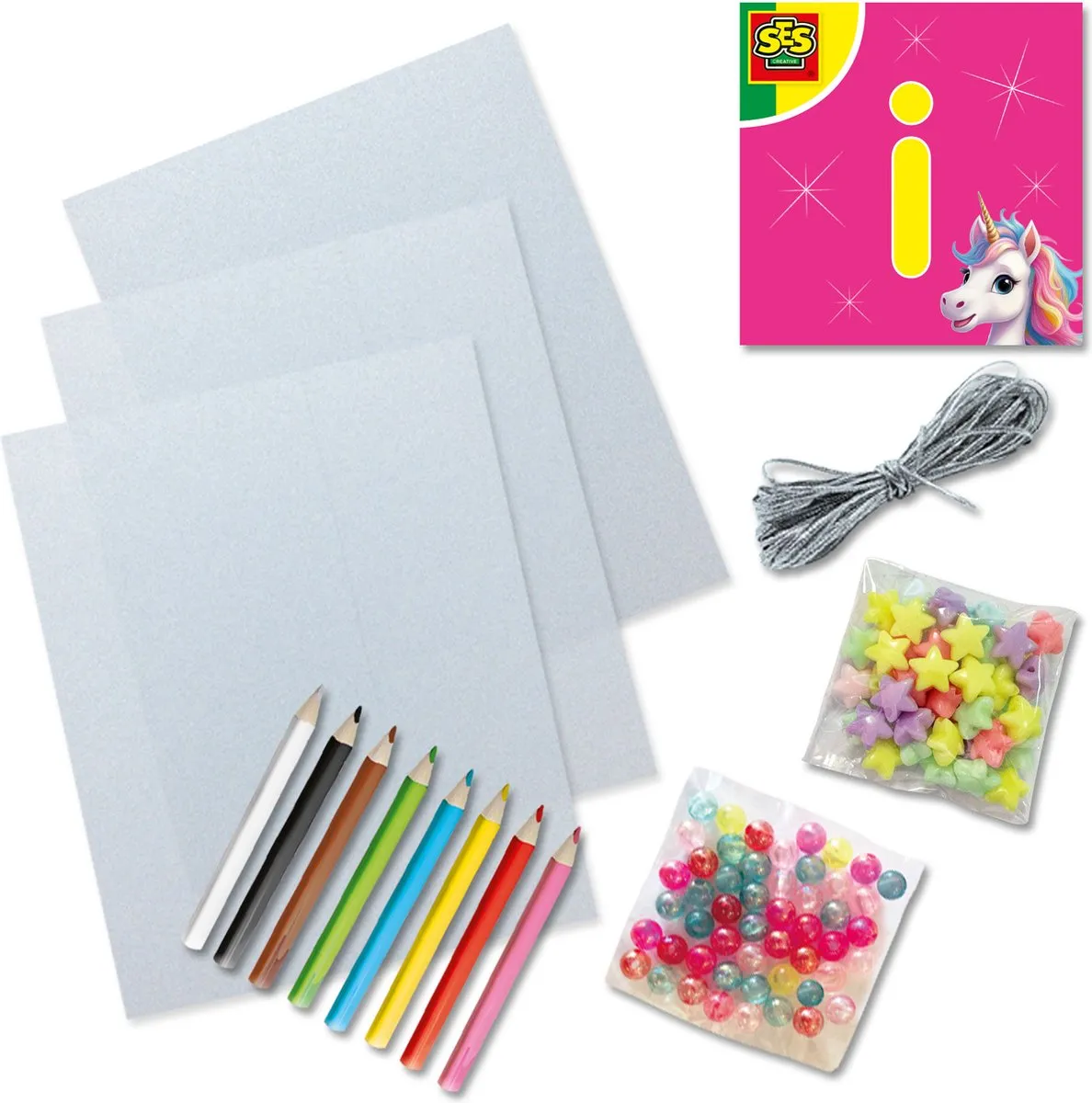 SES Creative Unicorn Armbanden Knutselset - 5 Stuks