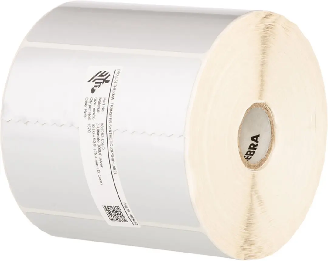 Zebra Z-Ultimate 3000T Labelrol 102x51mm - 12 Stuks - Zwart - afbeelding 2 van 2