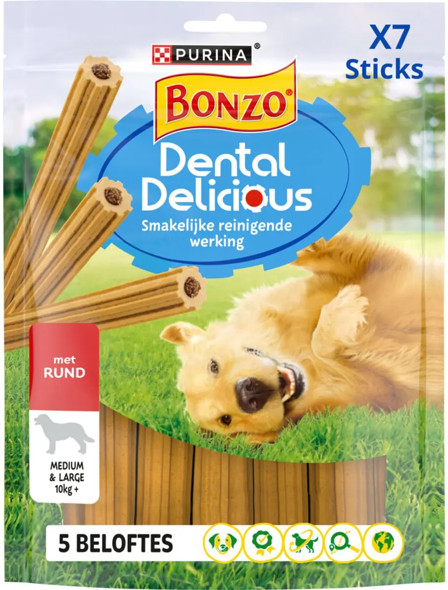 Bonzo Dental Fresh Rund Hondensnack 200 g - afbeelding 6 van 6