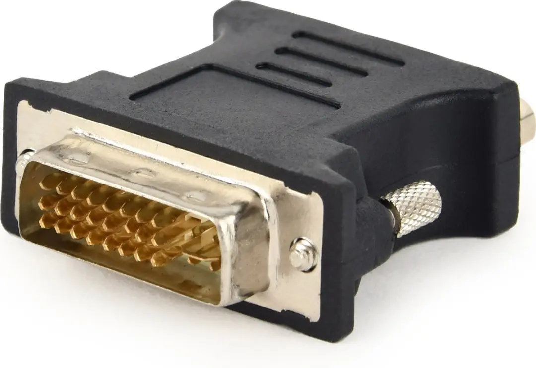 Gembird DVI-VGA Adapter - Zwart