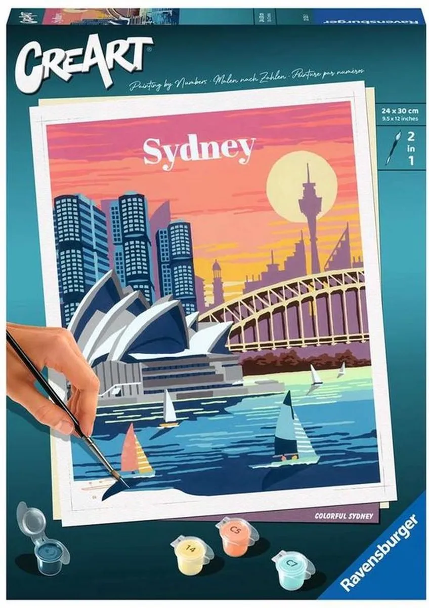 Ravensburger Colourful Sydney Schilderset Meerkleurig