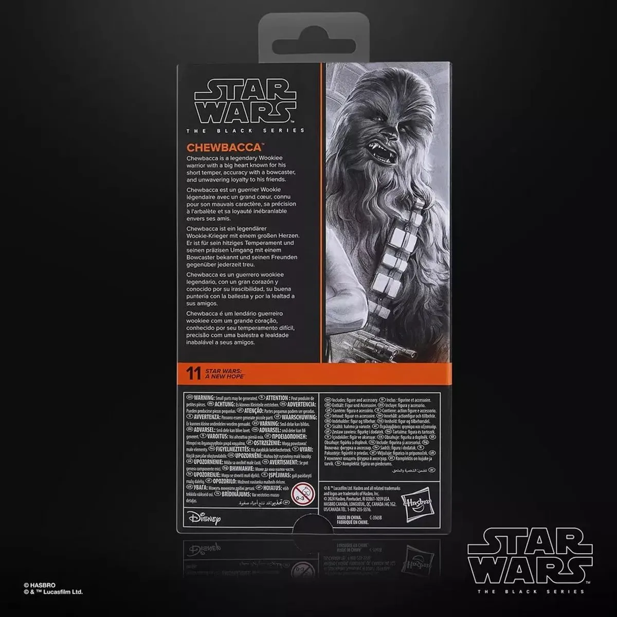 Hasbro Star Wars Black Series Chewbacca Actiefiguur - HASG1562 - Multi