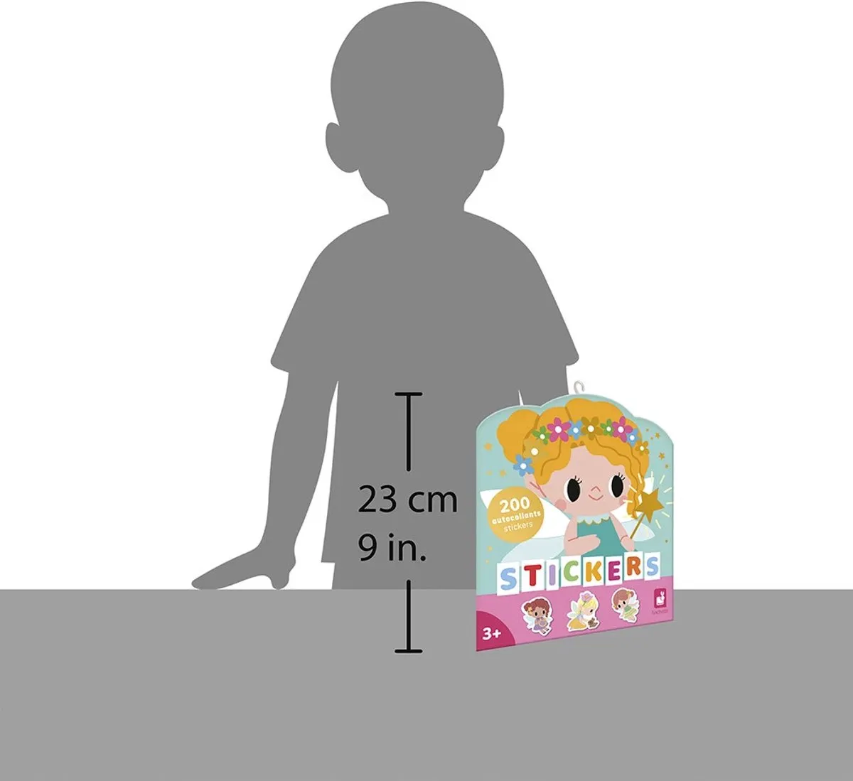 Janod Stickerset Feeënstickers 200 Stuks - Multicolor
