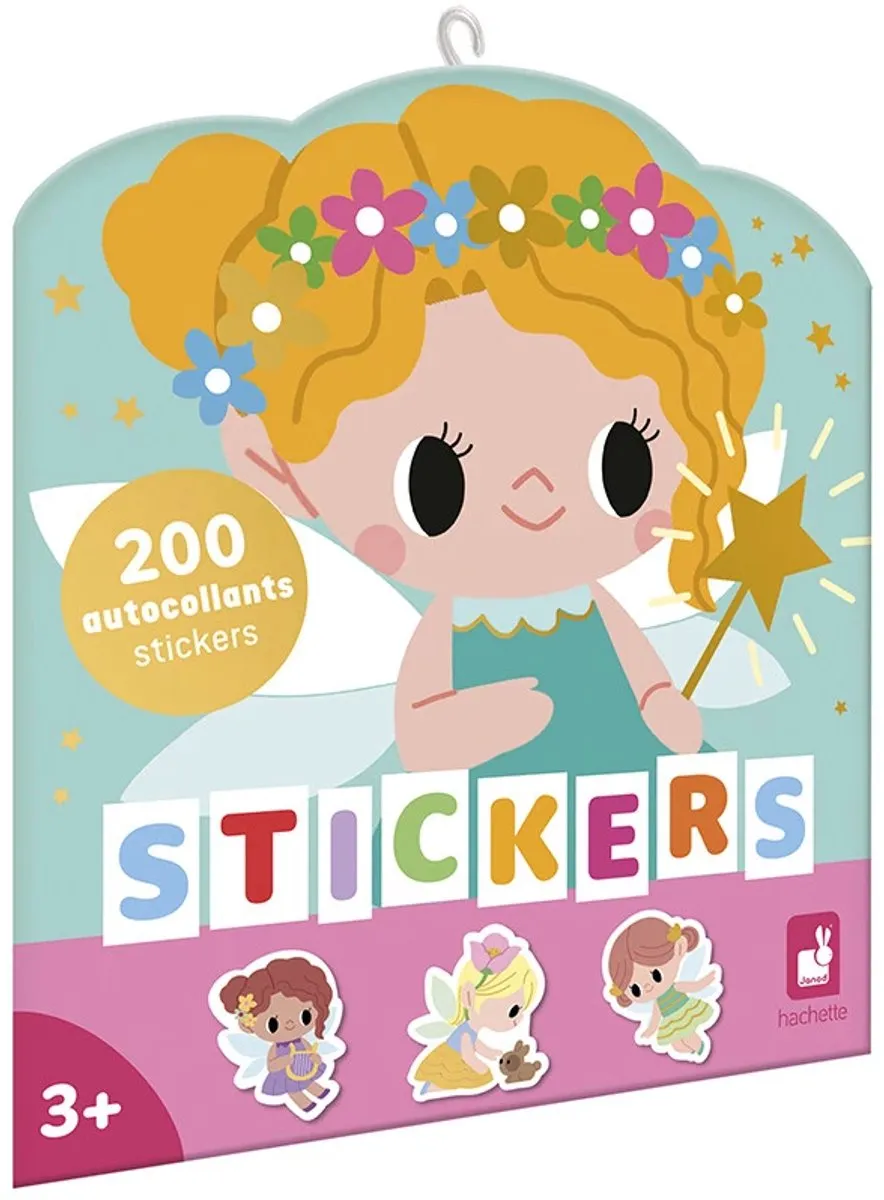 Janod Stickerset Feeënstickers 200 Stuks