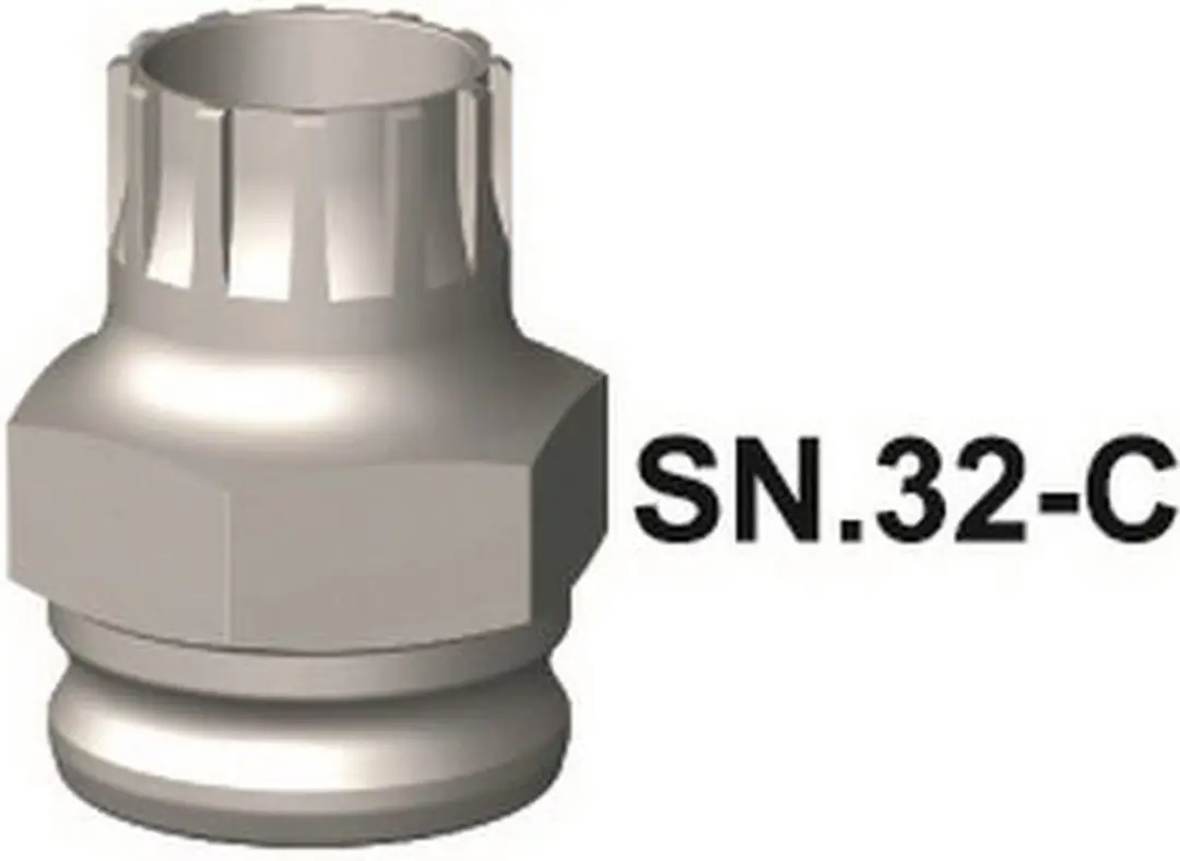 Shimano Snap.In SN.32-C Afnemer Pion - Zilver