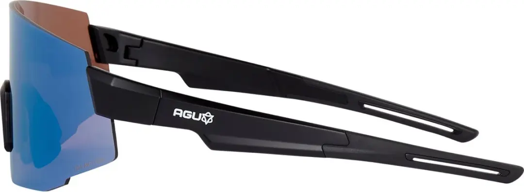 AGU Vigor HDII Sportbril - Zwart - UV400 - Inclusief wisselglazen
