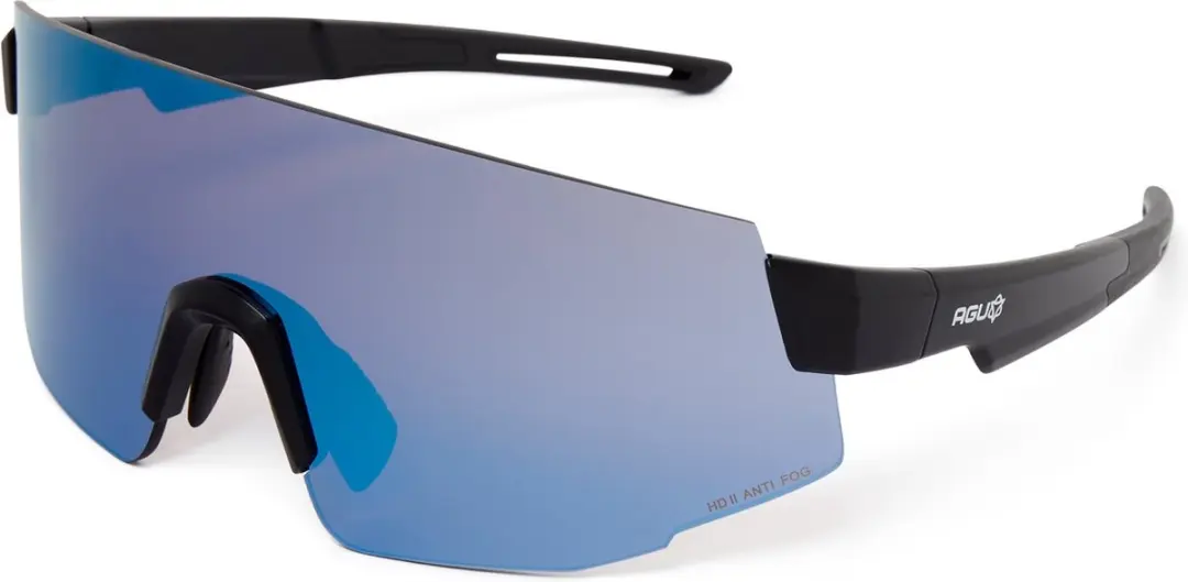 AGU Vigor HDII Sportbril - Zwart - UV400 - Inclusief wisselglazen